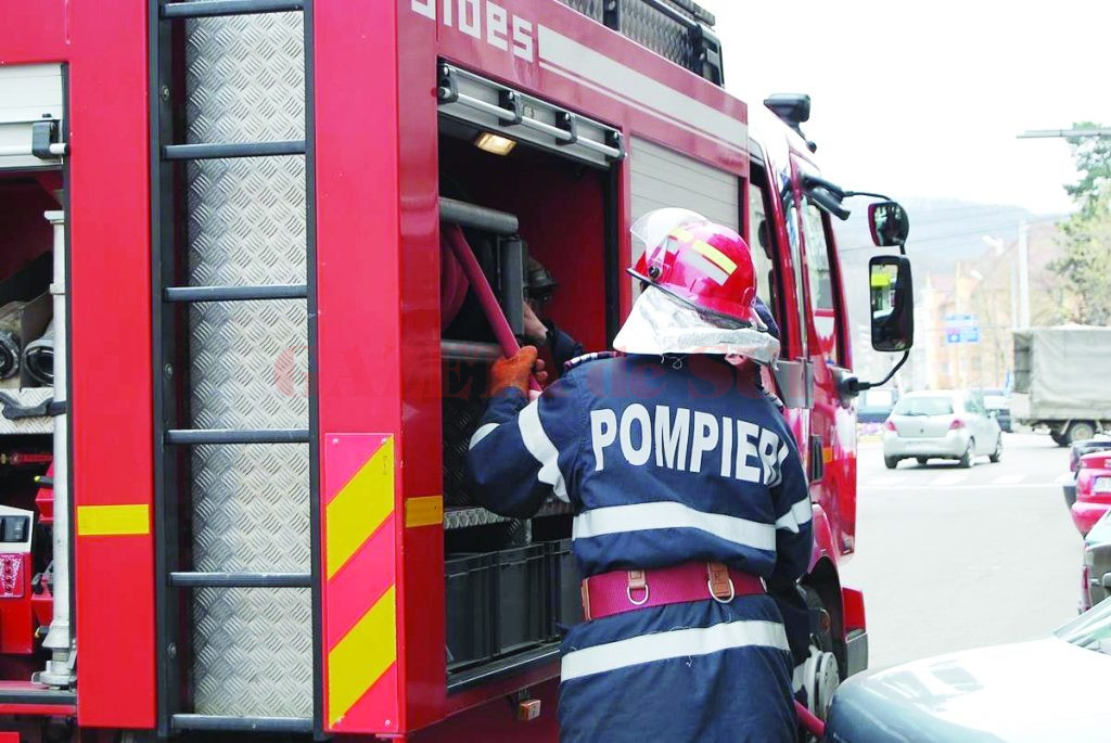 Incediu într-un apartament din Bumbești-Jiu!