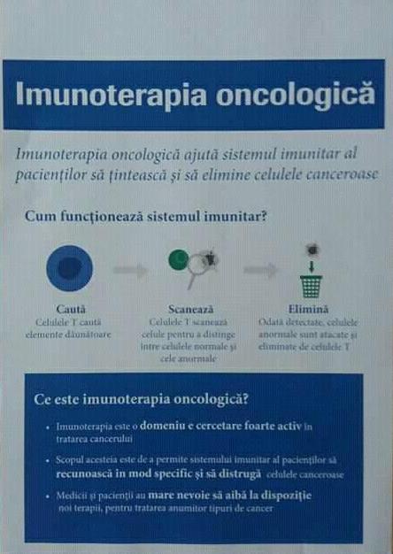 Reprezentanți AROSA la seminarul “5 feluri de a vorbi altfel despre IMUNOTERAPIA ONCOLOGICĂ”