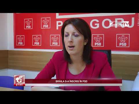 BRĂILA S-A ÎNSCRIS ÎN PSD