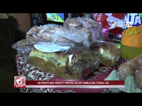 UN PAȘTE MAI FERICIT PENTRU 50 DE FAMILII DIN TÂRGU JIU