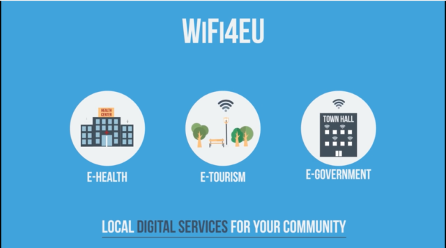 22 de localităţi din Gorj, înscrise în programul european WiFi4EU