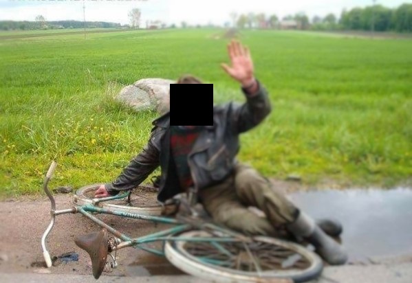 Beat criță, un bărbat din Săcelu a fost rănit, după ce s-a răsturnat cu bicicleta