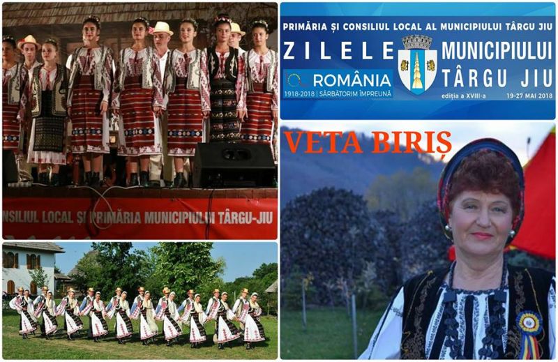 Regal folcloric, la Târgu-Jiu