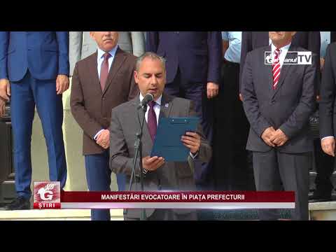 MANIFESTĂRI EVOCATOARE ÎN PIAȚA PREFECTURII