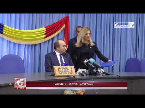 MINISTRUL JUSTIȚIEI, LA TÂRGU-JIU