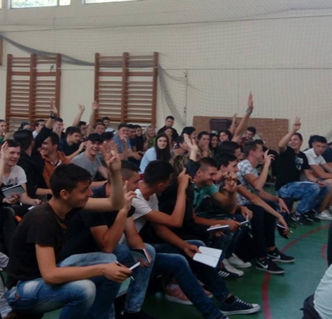 Caravana Națională „Vreau să fiu antreprenor” a ajuns la Liceul Energetic