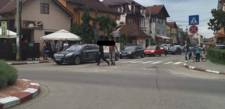 Scandal pe o stradă din Târgu-Jiu