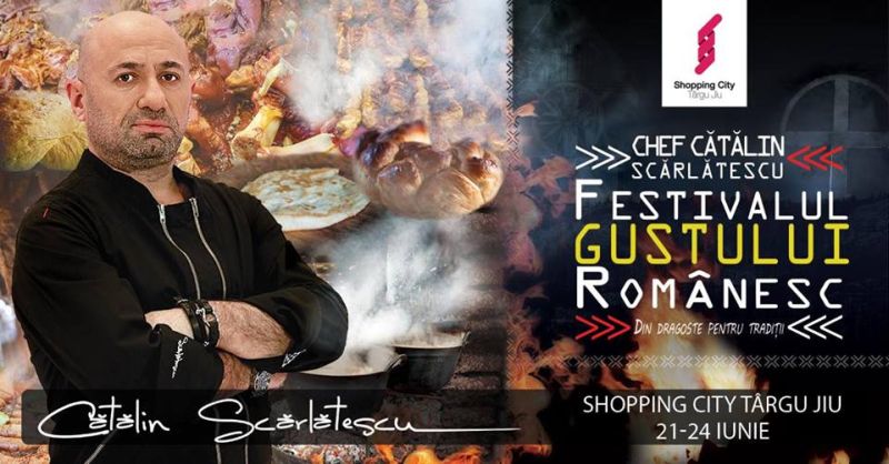 Chef Scărlătescu vine la Târgu-Jiu!