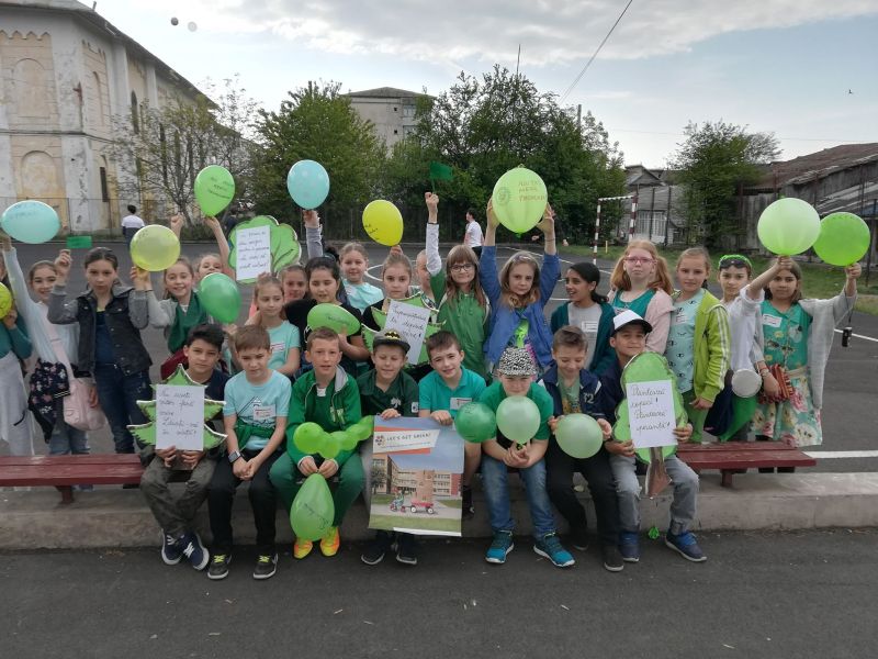 2.250 euro pentru Școala Gimnazială Hurezani, obținuți la competiția ”Let’s Get Green!”