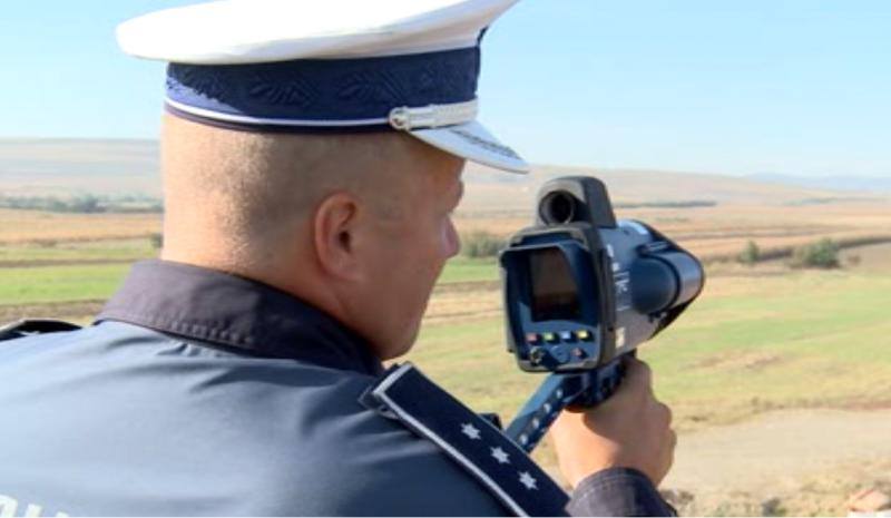 Viteză record pe o şosea din Gorj