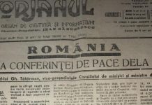 România în faţa Conferinţei de Pace de la Paris – Expunerea d-lui Gh. Tătărescu, vice-preşedintele Consiliului de miniştri şi ministru de externe (I)