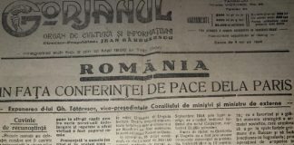 România în faţa Conferinţei de Pace de la Paris – Expunerea d-lui Gh. Tătărescu, vice-preşedintele Consiliului de miniştri şi ministru de externe (I)