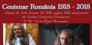 Album de Artă, în format A3, cu 500 de monumente ale Eroilor Neamului Românesc realizat de renumitul fotograf bucureștean Nicolae (Nae) Riglea