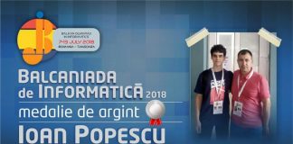 Performanță în informatică pentru un elev al CNTV