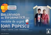 FOTO: Medalie de argint pentru un elev al CNTV!