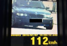 FOTO: Șoferiță începătoare, prinsă circulând cu viteză