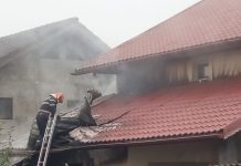 Explozie urmată de incendiu la Târgu-Jiu