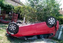 Accident spectaculos la Drăguțești