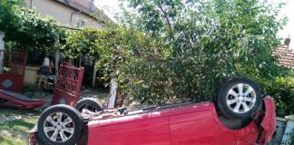 Accident spectaculos la Drăguțești