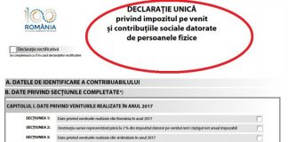 16 iulie, termen pentru depunerea Declaraţiei Unice