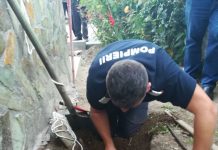 Un proiectil din Primul Război Mondial, găsit lângă o casă din Crasna