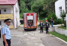Simulare de incendiu la Complexul de Îngrijire și Asistență Suseni