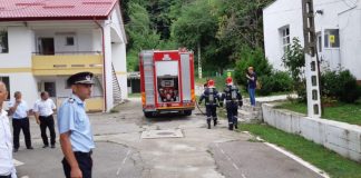 Simulare de incendiu la Complexul de Îngrijire și Asistență Suseni