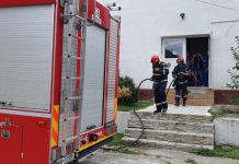 Alertă într-un bloc din Târgu-Jiu! Pompierii, chemați de urgență