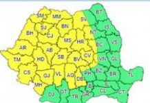 Mâine, cod galben de ploi în Gorj!