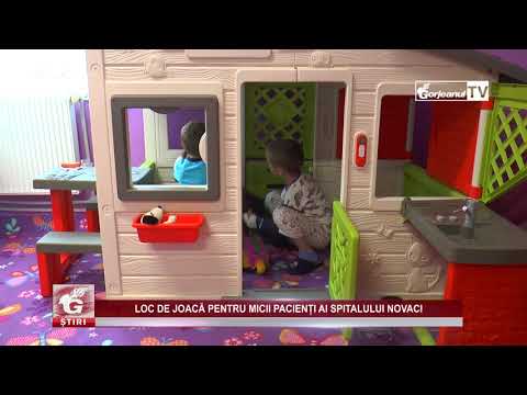 LOC DE JOACĂ PENTRU MICII PACIENȚI AI SPITALULUI NOVACI