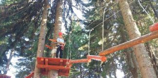 Parc Aventura, “magnet” pentru turiștii din Rânca