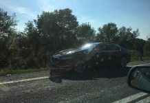 Bărbatul care a provocat accidentul de la Bălănești s-a dus rănit la Poliție