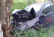 Accident la Bărbătești! Un pompier este rănit grav