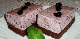 Rețeta săptămânii – Prăjitură cu cremă de afine