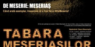 Următoarea generaţie de meseriaşi, pregătită în Tabăra Meseriașilor din Ţara lui Andrei
