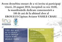 Simbol al aviaţiei mondiale, expus astăzi în centrul Târgu-Jiului