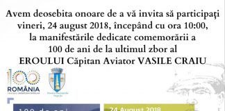 Simbol al aviaţiei mondiale, expus astăzi în centrul Târgu-Jiului