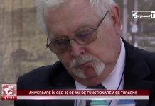 ANIVERSARE ÎN CEO-40 DE ANI DE FUNCȚIONARE A SE TURCENI!