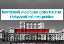 Iniţiativa “Fără penali în funcţii publice” a strâns peste 3.000 de semnături în Gorj