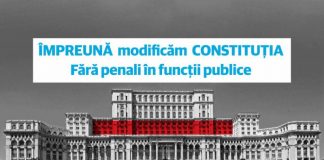 Iniţiativa “Fără penali în funcţii publice” a strâns peste 3.000 de semnături în Gorj