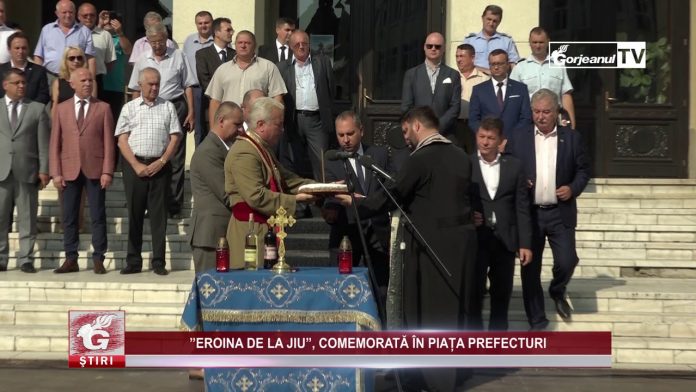”EROINA DE LA JIU”, COMEMORATĂ ÎN PIAȚA PREFECTURII