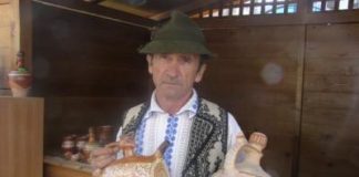Meșter olar din Gorj, la „Târgul Olarilor” de la Sibiu