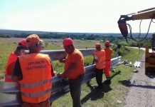 Lucrări pentru creșterea siguranței în trafic, pe drumurile din Gorj