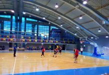 ACS Târgu-Jiu, primul antrenament în Sala Sporturilor