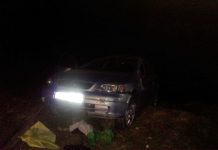 Accident la Negomir! Două persoane au fost rănite, după ce o mașină a intrat într-un parapet