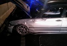 FOTO: Autostopist rănit în accident! Șoferul BMW-ului a fugit de la fața locului
