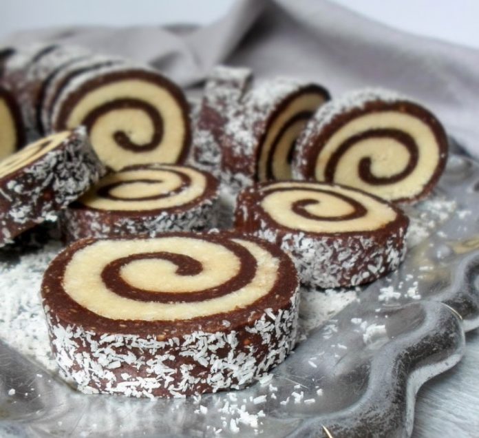 Rulada cu nuca de cocos