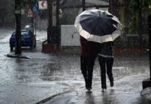 Vreme caldă și ploioasă, de Crăciun