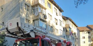 Intervenție a ISU la un bloc din Târgu-Jiu
