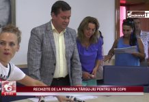 RECHIZITE DE LA PRIMĂRIA TÂRGU-JIU PENTRU 109 COPII
